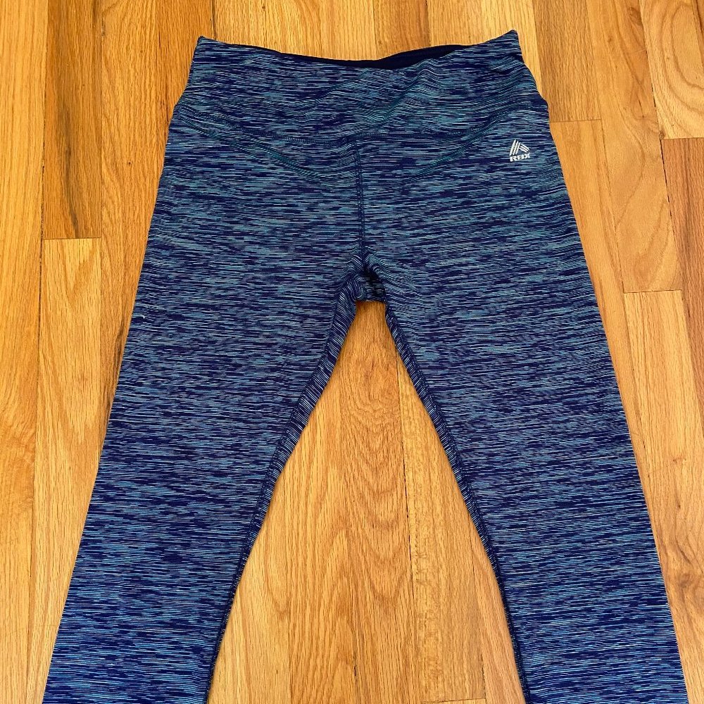 RBX Workout Capri Leggings - Blue